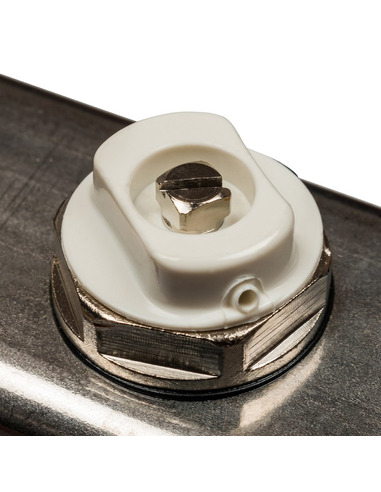 Коллектор STOUT из нержавеющей стали без расходомеров 3 вых. с воздухоотводчиком и сливом