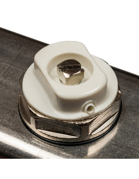 Коллектор STOUT из нержавеющей стали без расходомеров 3 вых. с воздухоотводчиком и сливом