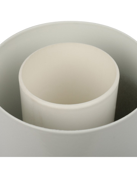 Труба удлинитель STOUT Ø60/100 - 310мм с инспекц. окном конденсац.