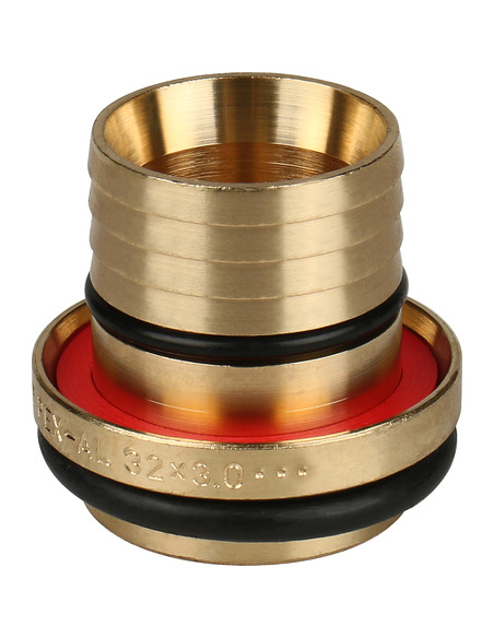 Угольник STOUT 32x1 1/4" НР для металлопластиковых труб обжим