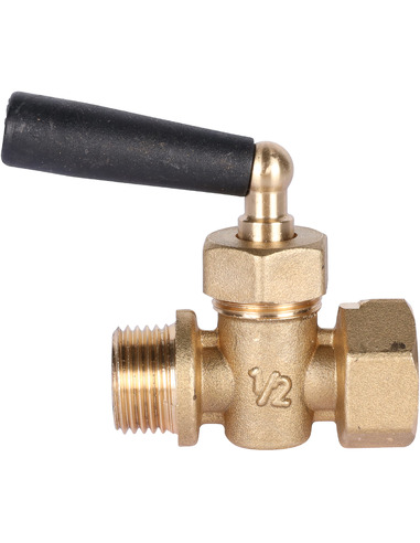 Кран для манометра STOUT ВР-НР 1/2"