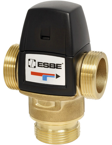 Термостатический смесительный клапан ESBE VTA522 45-65°С, 11/4" НР, Kvs 3,5