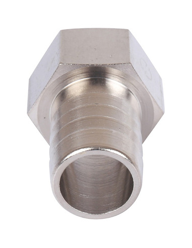 Штуцер никелированный STOUT 1/2"х16 ВР