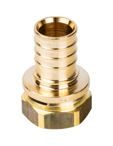 Переходник STOUT 25x3/4" ВР с накидной гайкой для труб из сшитого полиэтилена