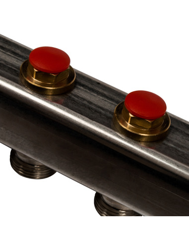 Коллектор STOUT из нержавеющей стали без расходомеров 11 вых.