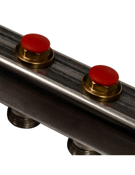 Коллектор STOUT из нержавеющей стали без расходомеров 11 вых.