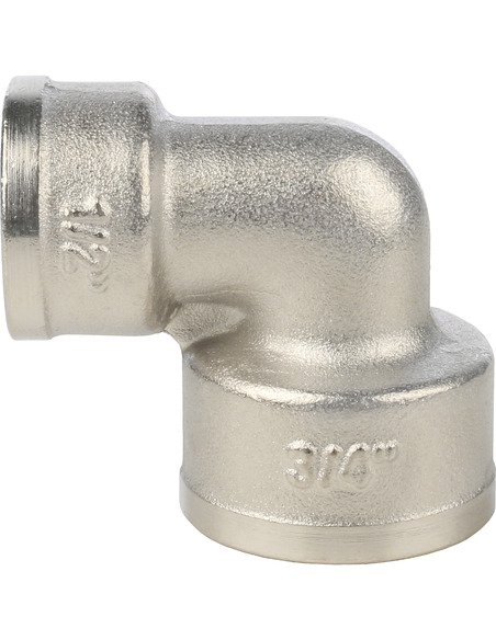 Угольник переходной никелированный STOUT 3/4"х1/2" ВР