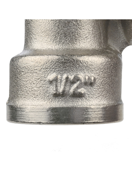Угольник переходной никелированный STOUT 3/4"х1/2" ВР