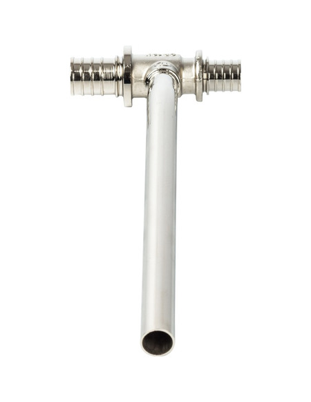 Трубка для подключения радиатора Т-образная STOUT 20/15/25 для труб из сшитого полиэтилена