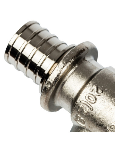 Трубка для подключения радиатора Т-образная STOUT 20/15/25 для труб из сшитого полиэтилена