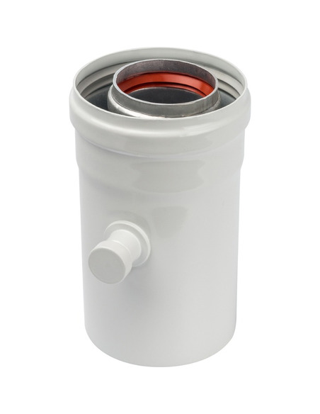 Конденсатоотводчик STOUT Ø60/100 горизонтальный