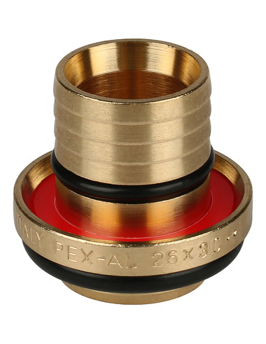 Переходник STOUT 26x3/4" ВР для металлопластиковых труб обжим