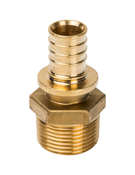 Переходник STOUT 25x1" НР для труб из сшитого полиэтилена