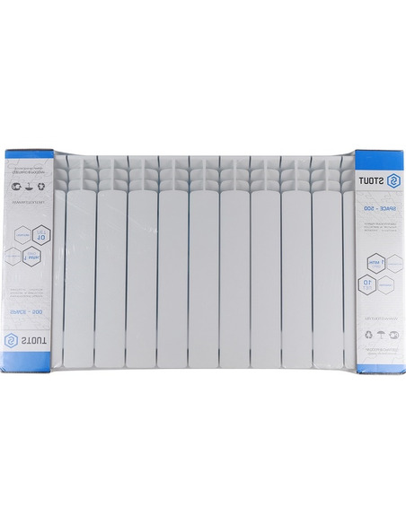 Биметаллический радиатор STOUT Space 500 х13