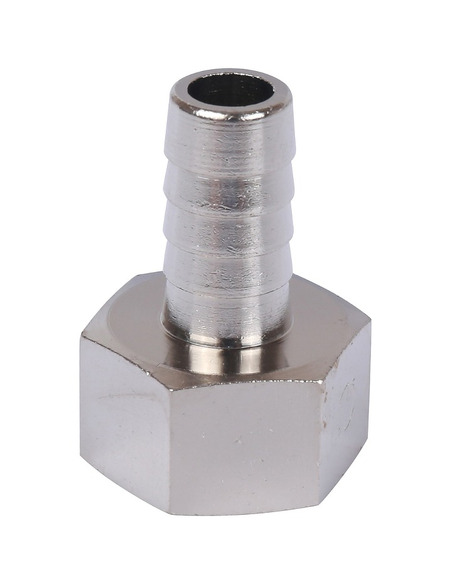 Штуцер никелированный STOUT 1/2"х12 ВР 