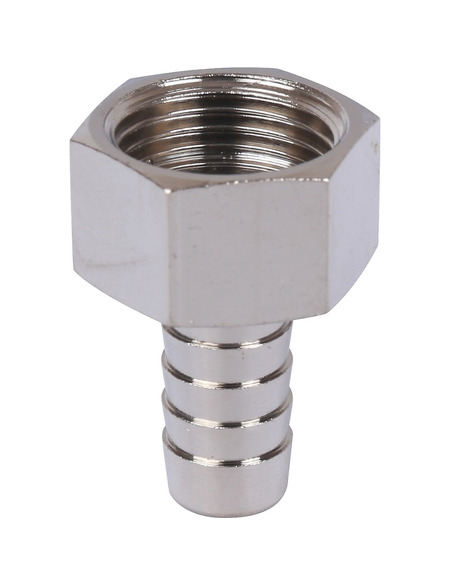 Штуцер никелированный STOUT 1/2"х12 ВР 