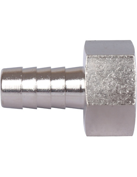 Штуцер никелированный STOUT 1/2"х12 ВР 