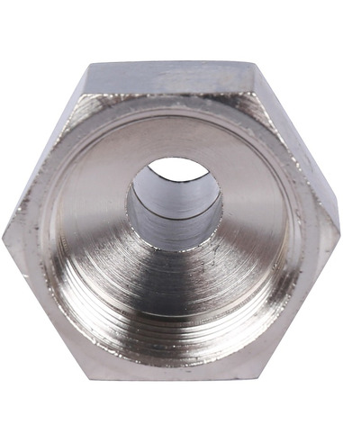 Штуцер никелированный STOUT 1/2"х12 ВР 