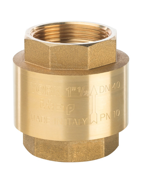 Клапан обратный STOUT 1 1/2" с пластиковым седлом