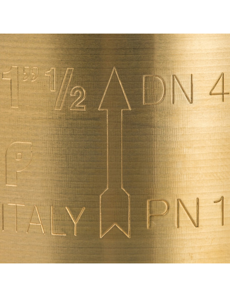 Клапан обратный STOUT 1 1/2" с пластиковым седлом