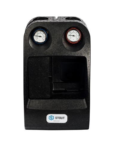 Насосная группа STOUT с термостатическим смесителем 1" без насоса