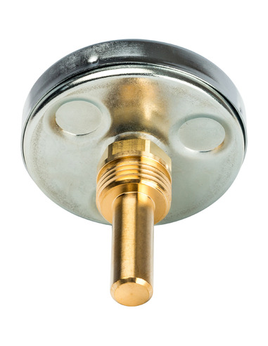 Термометр биметаллический STOUT 63 мм, 0-160ºС погружной, гильза 50 мм