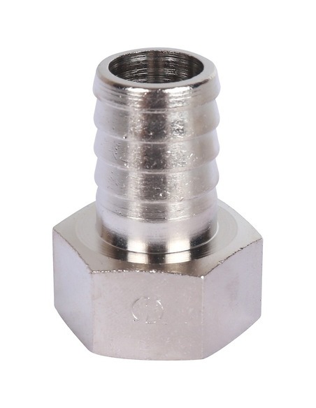 Штуцер никелированный STOUT 3/4"х25 ВР 