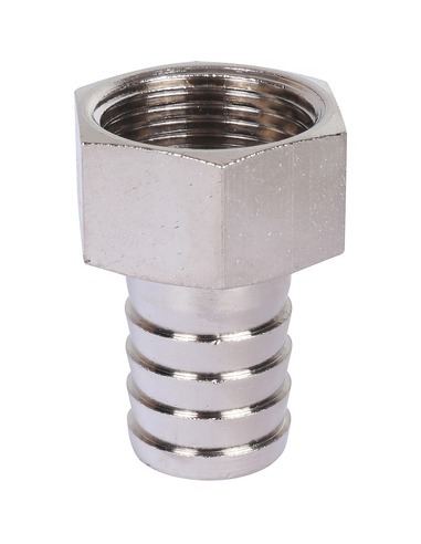 Штуцер никелированный STOUT 3/4"х25 ВР 