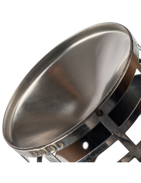 Решетка из нержавейки STOUT Ø80 для дымоотводящей трубы