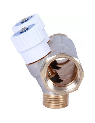 Коллектор распределительный STOUT 3/4", 2 вых. 1/2" плоское уплотнение