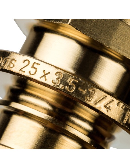 Переходник STOUT 25x3/4" НР для труб из сшитого полиэтилена