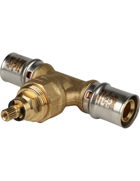 Вентиль STOUT 20х20 для металлопластиковых труб пресс