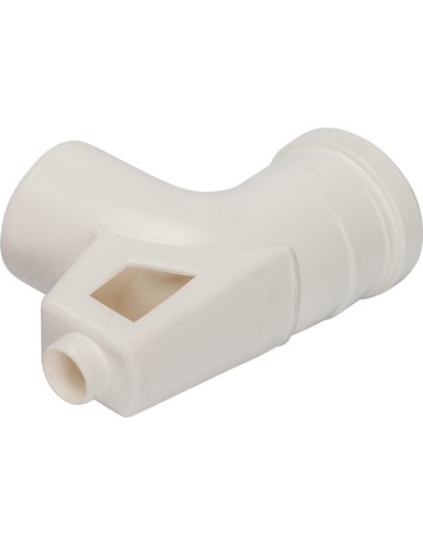 Отвод STOUT Ø80 - 90° п/м с кронштейном конденсац.