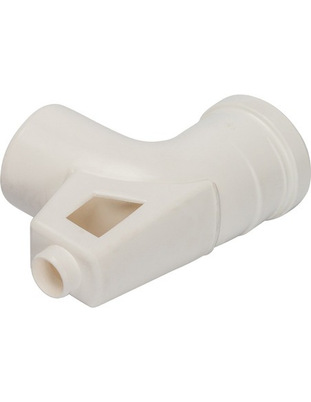 Отвод STOUT Ø80 - 90° п/м с кронштейном конденсац.