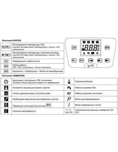 Газовый котел BAXI NUVOLA Duo-tec+ 33