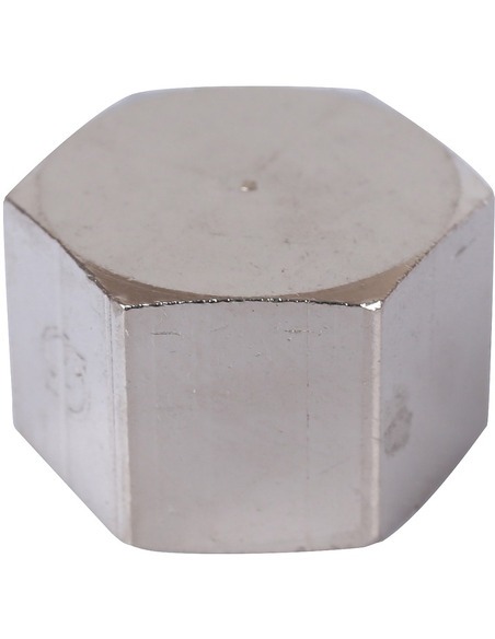 Заглушка никелированная STOUT 1/8" ВР
