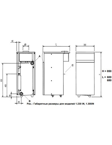 Газовый котел BAXI SLIM 1.230 iN