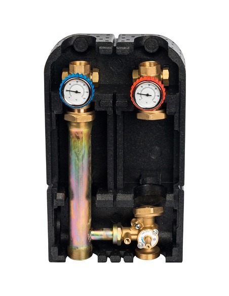 Насосная группа STOUT с приводным смесителем 1" без насоса