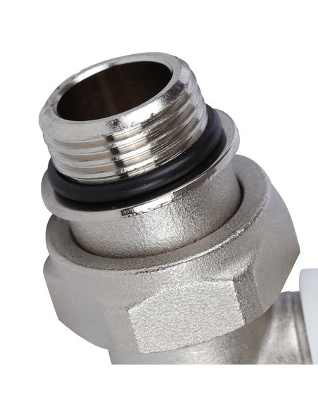 Клапан ручной терморегулирующий STOUT 1/2" прямой с дополнительным уплотнением