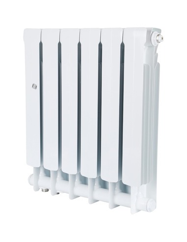 Биметаллический радиатор STOUT Space 500 х6 нижн. подкл.