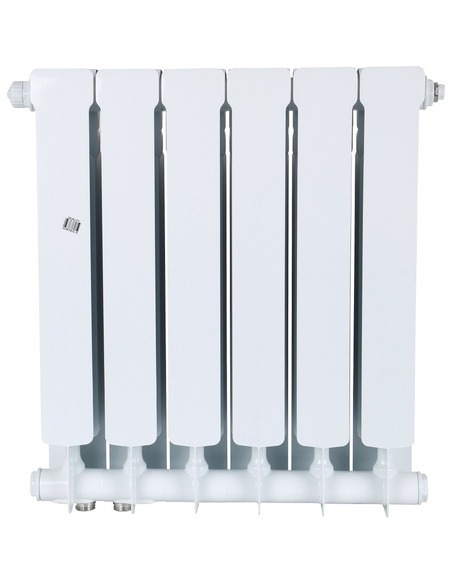 Биметаллический радиатор STOUT Space 500 х6 нижн. подкл.