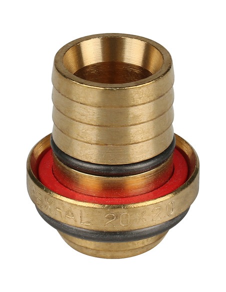 Муфта переходная STOUT 26х20 для металлопластиковых труб обжим