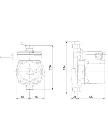 Насос повышения давления Grundfos UPA 15-120