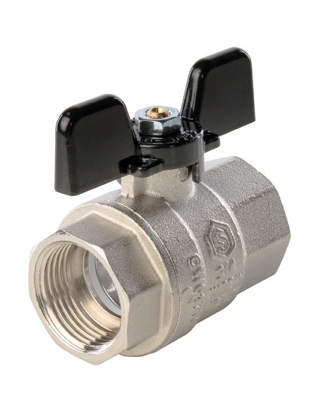 Кран шаровой STOUT полнопроходной 3/4" ВР-ВР (бабочка)