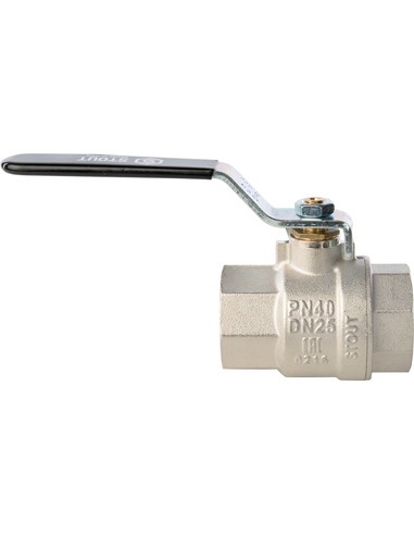 Кран шаровой STOUT полнопроходной 1" ВР-ВР (рычаг)