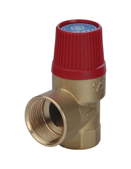 Клапан предохранительный STOUT 1/2"х3/4" 2,5 бар