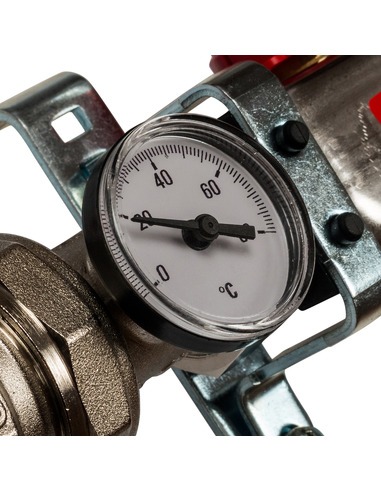 Коллектор STOUT из нержавеющей стали в сборе с расходомерами 5 вых.