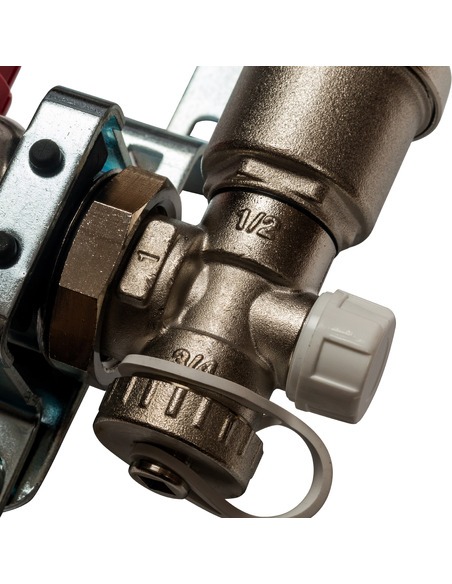 Коллектор STOUT из нержавеющей стали в сборе с расходомерами 5 вых.