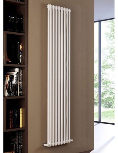 Радиатор трубчатый Zehnder Charleston 2180/06 1270/7610 1/2" RAL9016 (кроншт. в компл.)