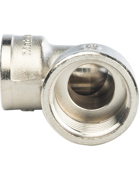 Угольник переходной никелированный STOUT 1"х3/4" ВР